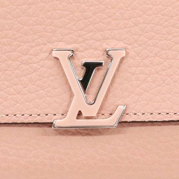 Louis Vuitton Portefeuil Capucines Compact Taurillon Leather Pink Wallet Handbag - Picture 3 of 7